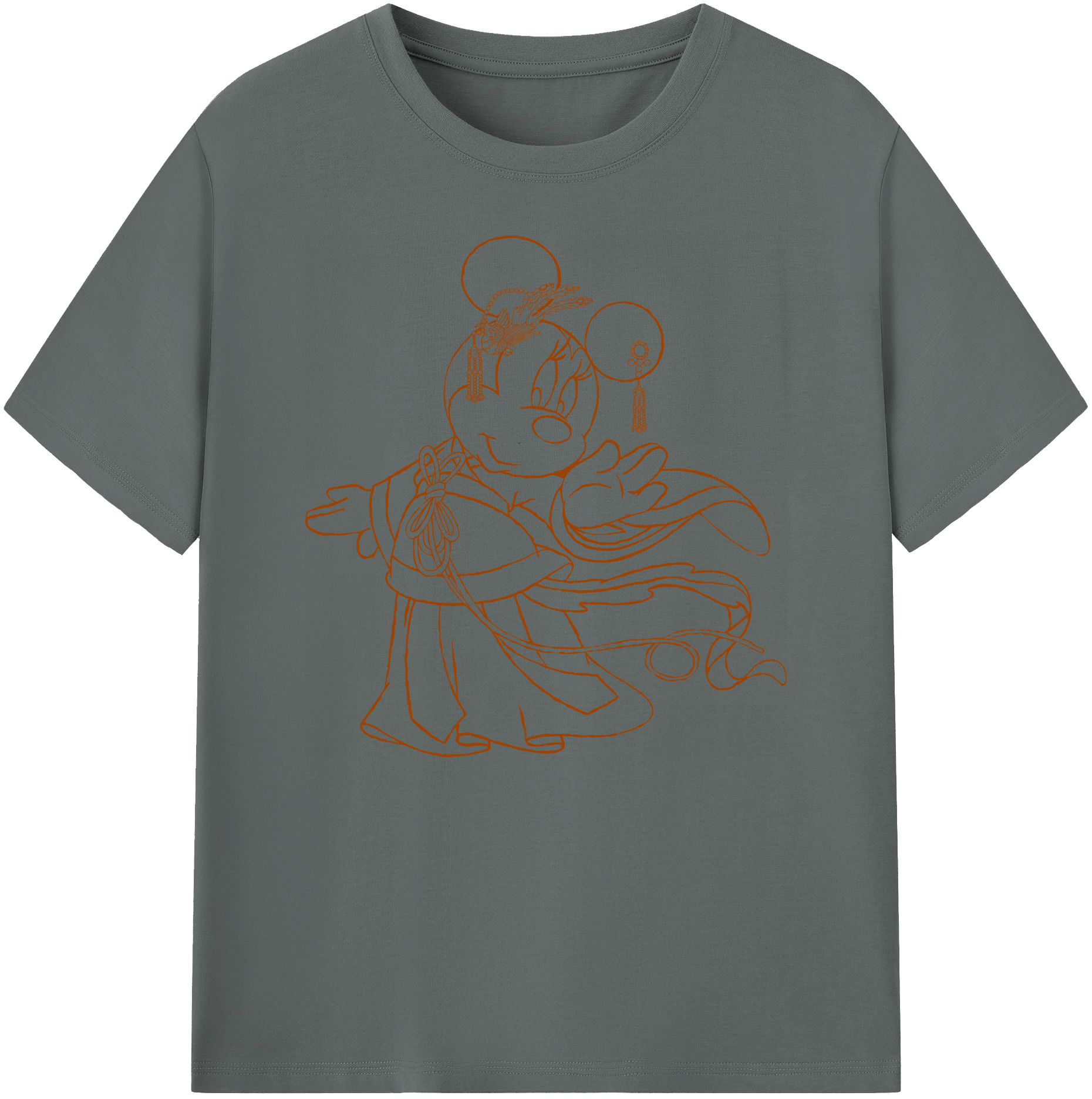 ミッキーマウス Mickey Mouse 綿100％ メンズ半袖Tシャツ｜肌触りやわらか＆通気性